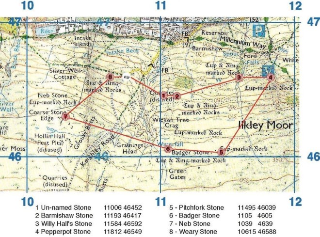 Ilkley Walk Route